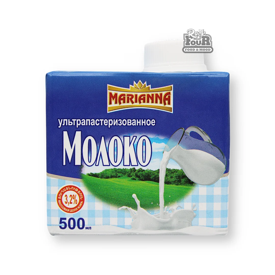 UHT milk "Marianna" 3.2% 500ml